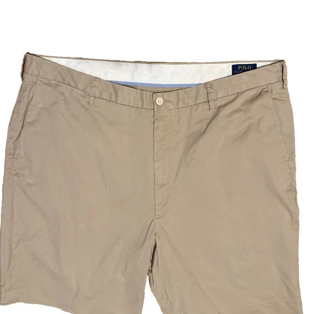 Polo Ralph‎ Lauren Stretch Classic Fit Beige Shorts Men's Size 42Tall Comfort